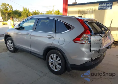 2012 Honda Cr-V Ex-L из США, поврежденный, VIN 5J6RM3H71CL012962